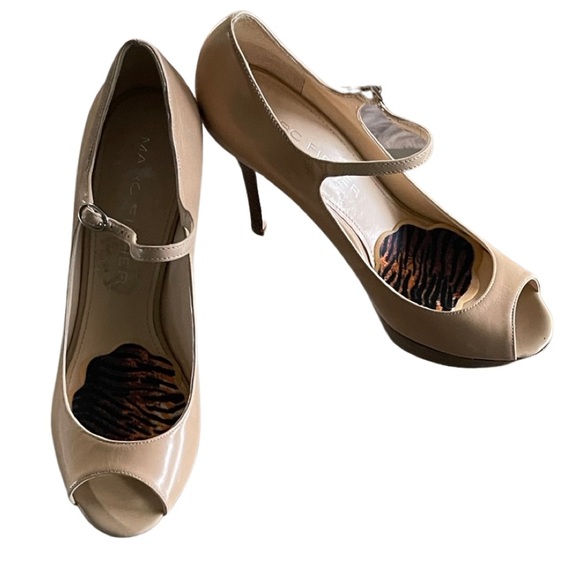 NEW Marc Fisher Mary Jane Peep Toe Shoes NEW! - Picture 3 of 6